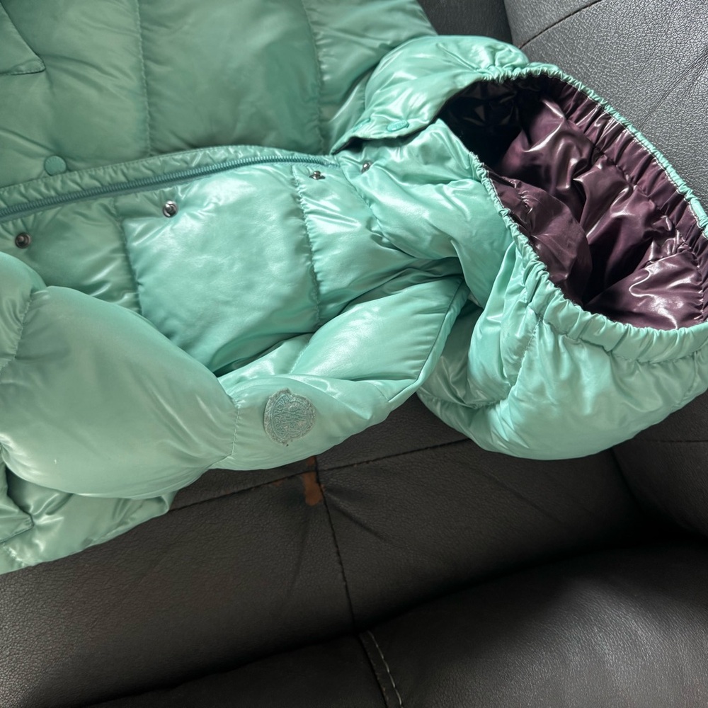 Mint Green Puffer Jacket